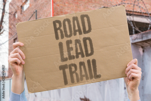 Photos "Road Lead Trail" Crumbling roads lead-tainted water and permit-locked trails each mark a different public loss