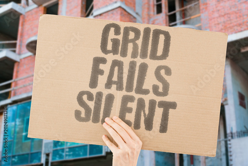 Photos "Grid Fails Silent" Electrical grids fail without visible warning until outage occurs