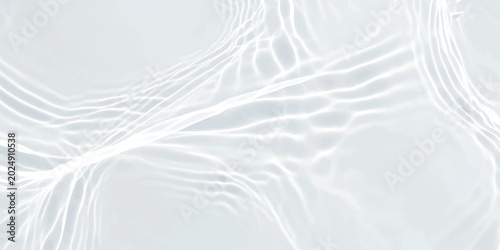 Tablou pe pânză Clear water surface with sun light reflections and soft ripple waves in a bright
