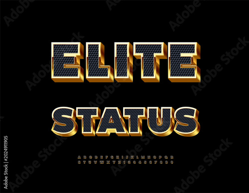 Quadro su tela Vector Premium icon Elite Status