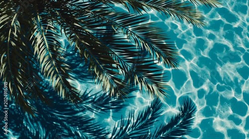 blue water background