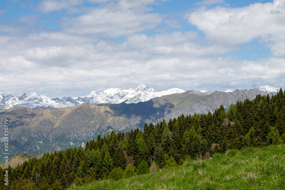 Obraz premium mountain landscape in the alps