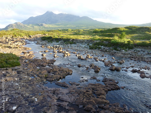 Photos Les magnifiques paysages de nature brute de l'île de Skye au niveau du Sligachan