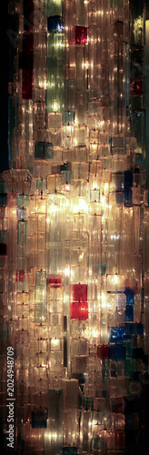 Chandelier of Cubes