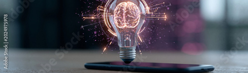Illuminated Idea: A stylize...