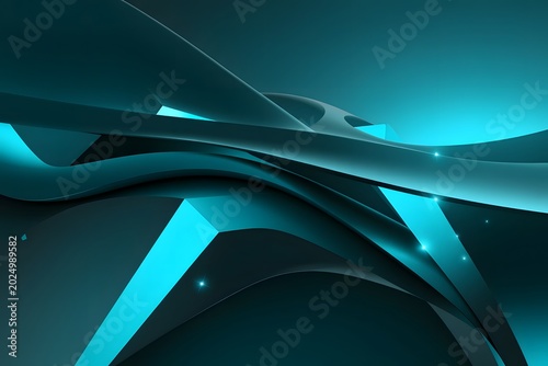 Abstract, graphics, render. Backgrounds, abstract, blue, graphics, render