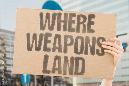 Foto "Where Weapons Land" Civilian casualties bear no resemblance to the sales pitches of defense firms