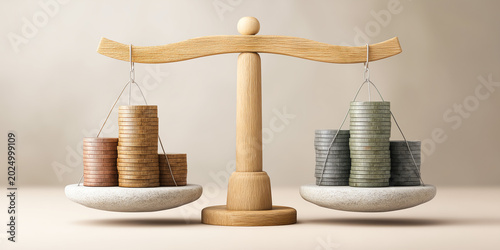 Balance scale comparing regular investing versus irregular approach highlighting benefits of consistency discipline and long term financial growth strategy success