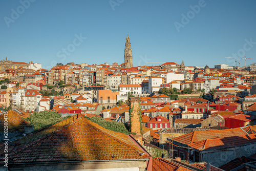 rooftop view of porto portugal