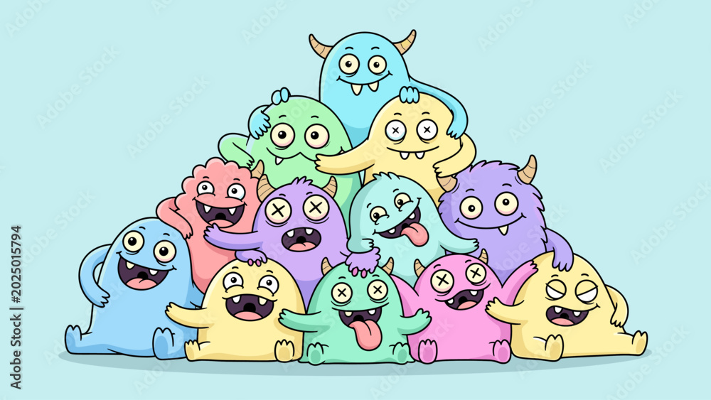 Fototapeta premium Monsters