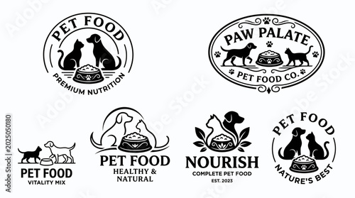 Pet Food Logos and Brand Marks.