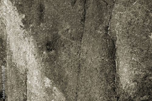 Canvas Print Rock and stone texture gray brown material background pattern