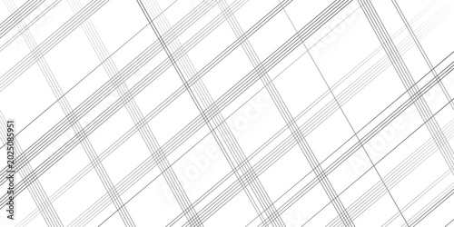 Canvas Print Vector oblique stripe diagonal black and white line gradient fabric transparent diagonal line cloth