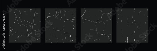 Tableau sur toile Distressed Overlay Texture Set