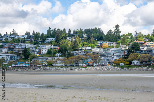 White Rock shoreline, British Columbia, Canada