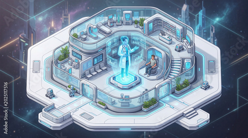 Isometric Virtual Clinic