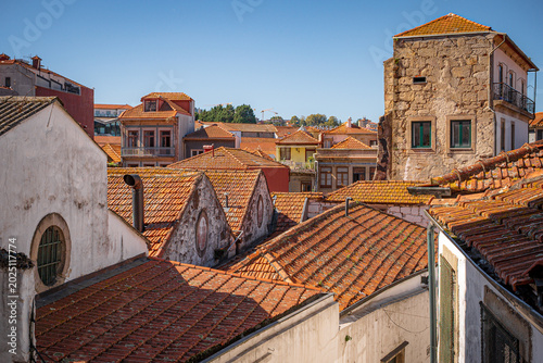 Εκτύπωση καμβά Rooftop views of Vila Nova de Gaia