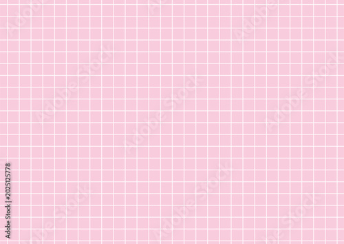 ピンクの方眼紙背景