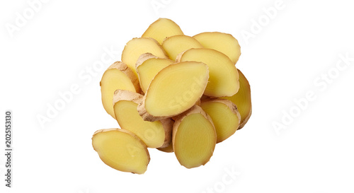 Isolated Pile Sliced Fresh ...