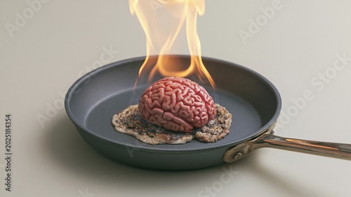 Mental crisis. Lack of ideas. Neurology