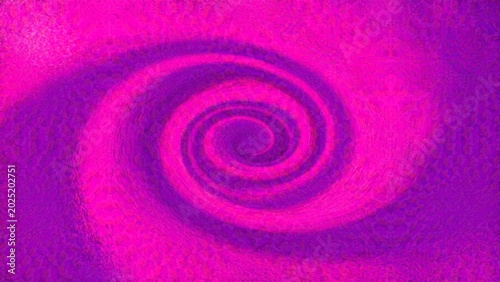 Bilde på lerret Vibrant Pink and Purple Swirl: A captivating abstract image features a mesmerizing swirl pattern in vivid shades of pink and purple, creating a sense of motion and energy