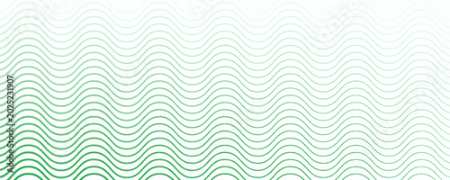 Картината върху платно Green diagonal wave texture gradient