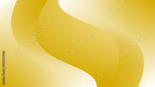 abstract yellow background with waves. Abstract Yellow Gradient Waves