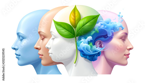 Mind Evolution Plant Growth And Water Brain Evolution Transparent Background