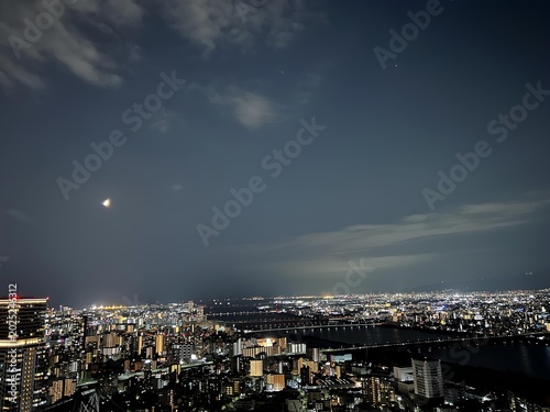 Фотография night view of the city