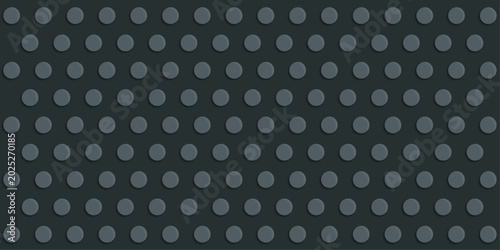 Photos Dark metallic dot texture and rubber mat seamless pattern background