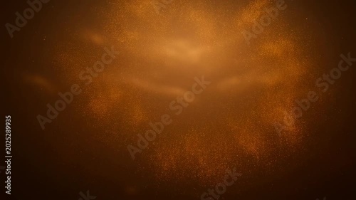 The sequence of frames depicts a dark, dramatic scene dominated by a swirling, fiery ring in the sky, reminiscent of a celestial or cosmic event