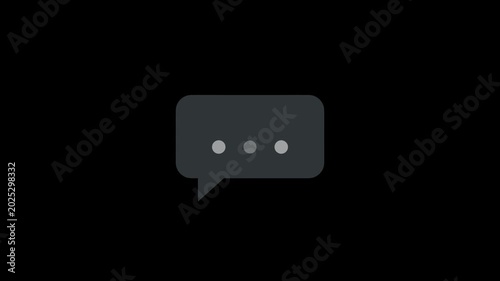 communication chat bubble message notification ui icon