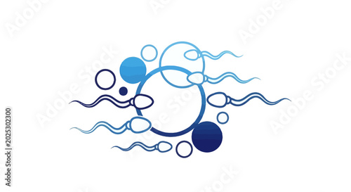 Photos Sperm and Egg Cell Vector Illustration