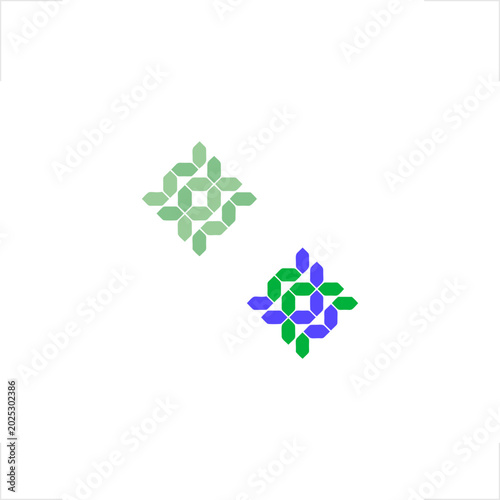 Abstract digital data pixel grid combining cross element branding, perfectly tailored for technology startups, business intelligence analytic agencies, cloud computing services, cyber security network