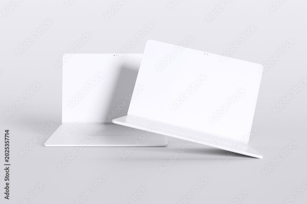 Naklejka premium Macbook Pro Clay Blank