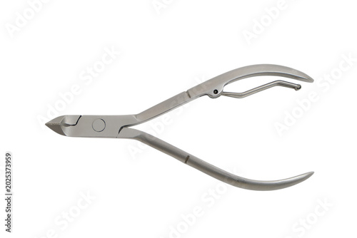 Φωτογραφία Metal cuticle nipper isolated on transparent background