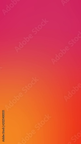 Abstract Neon Orange Background with Pink Holographic Glare and Seamless Iridescent Motion Loop	
