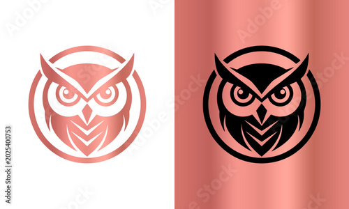 Photos Angry Owl Face Vector Illustr...