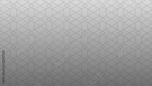 Silver gradient geometric pattern background texture with thin grey lines.