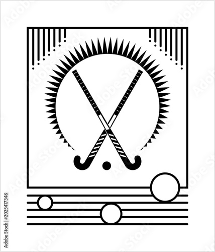 Hockey Stick Icon Y_2511001