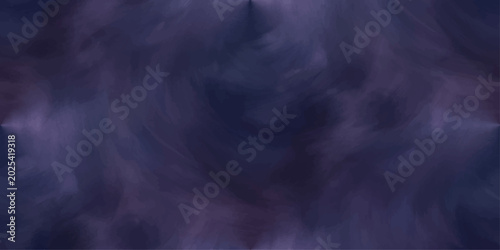 Abstract blue smoke swirls like a dark storm cloud against a black night sky backdrop, creating a moody texture of fog and light