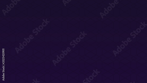 Bild auf Leinwand Abstract geometric pattern on a deep dark purple background, creating a sophisticated and elegant mood