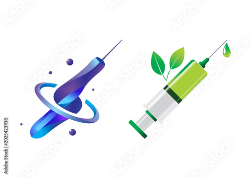 vector illustration of a brush