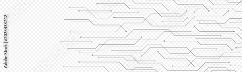 Obraz na płótnie Motherboard technology circuit board background texture design