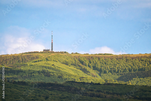 Wavy South Moravia, Czech Republic, fields, landscape, contrast, spring, field, spring, sky, landscape, yellow, tree, nature, agriculture, meadow, flower, flowers, green, blue