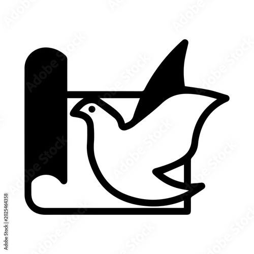  Image Pigeon Carrying Letter Stock Vector