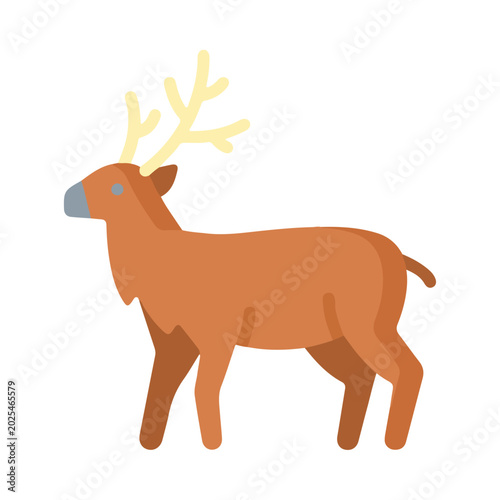 Reindeer Special Flat icon