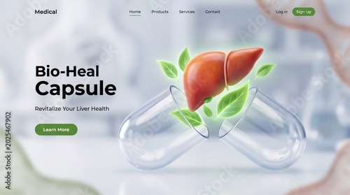 Bio heal capsule for liver health revitalization