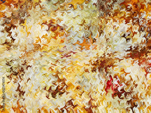 Vibrant Colorful Marbled Waves Texture