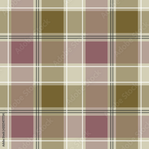 Original tartan plaid texture, vector seamless pattern